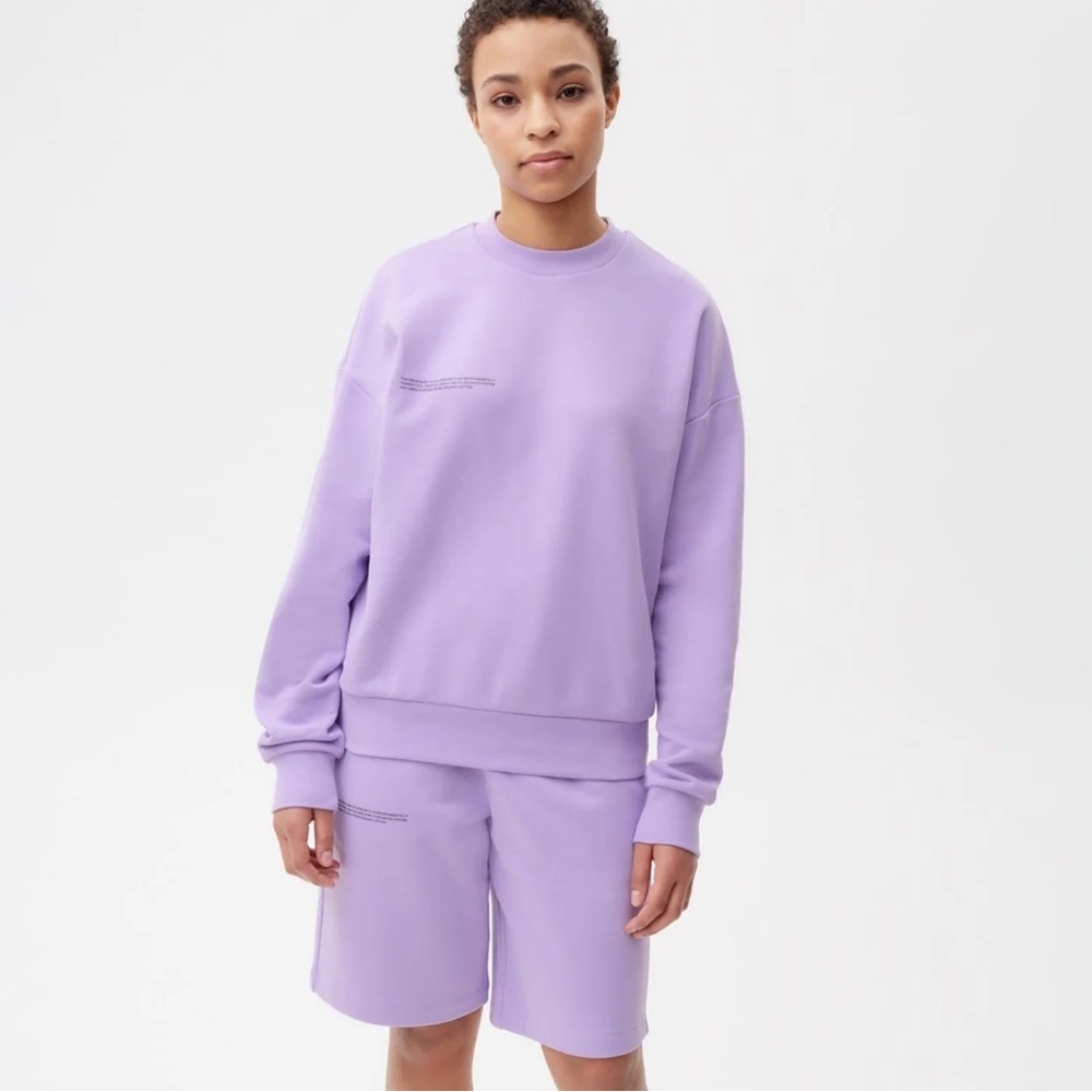 Pangaia Womens 365 Midweight Sweatshirt - Orchid Purple XS